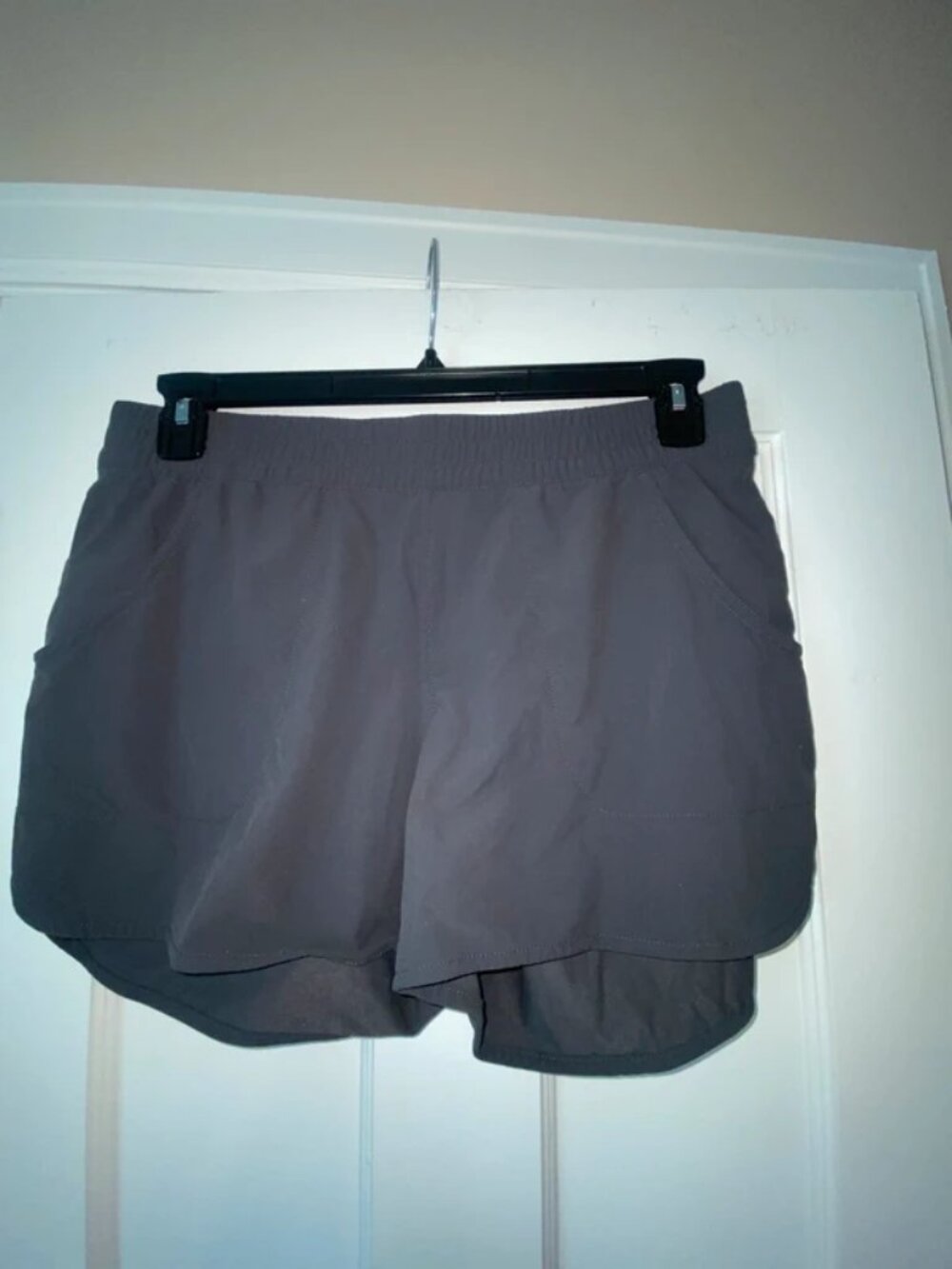 Women’s size medium exofficio grey athletic shorts